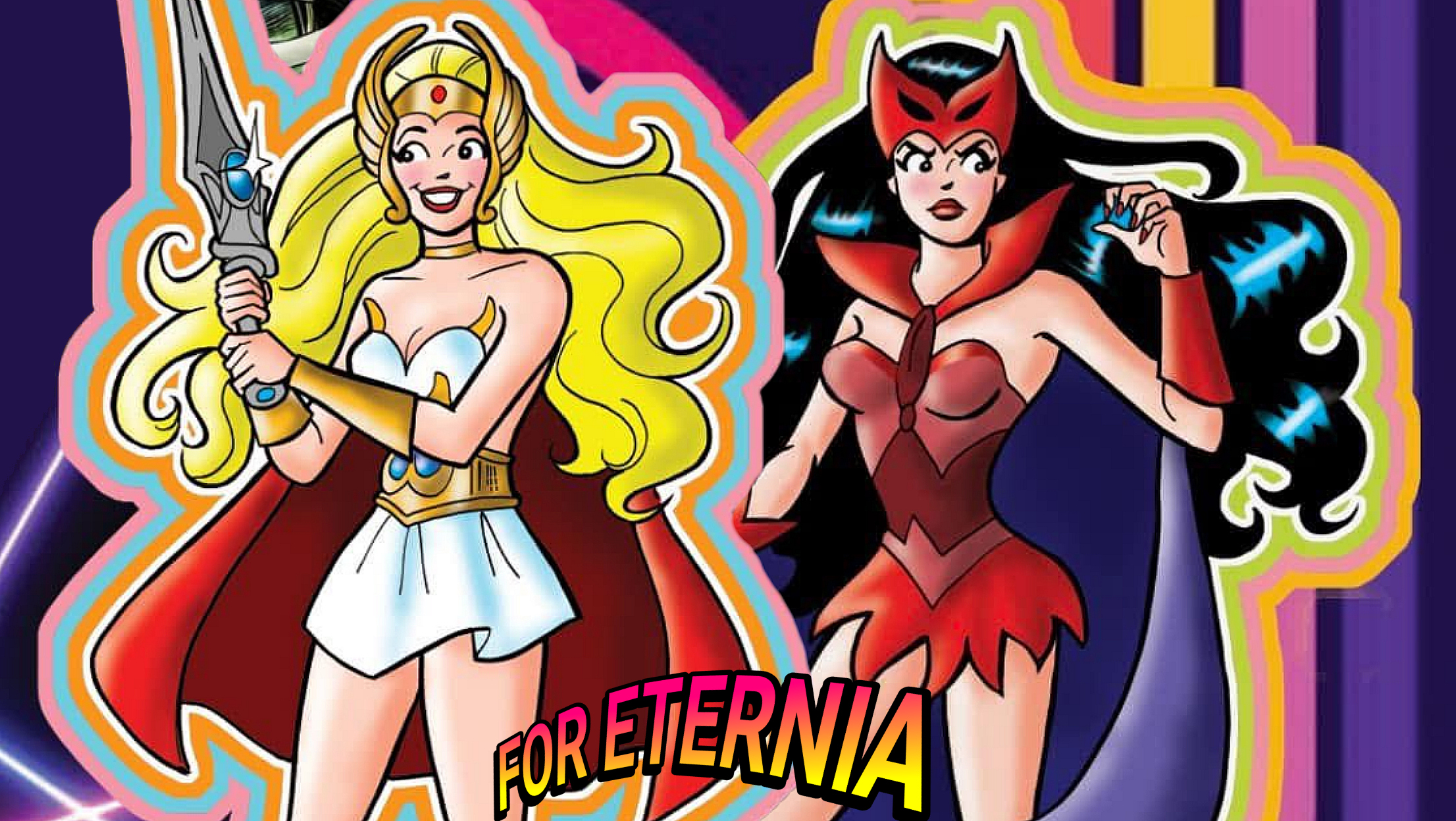 Betty as She-Ra? Veronica as Catra? New Archie Variant Comic Covers are available!