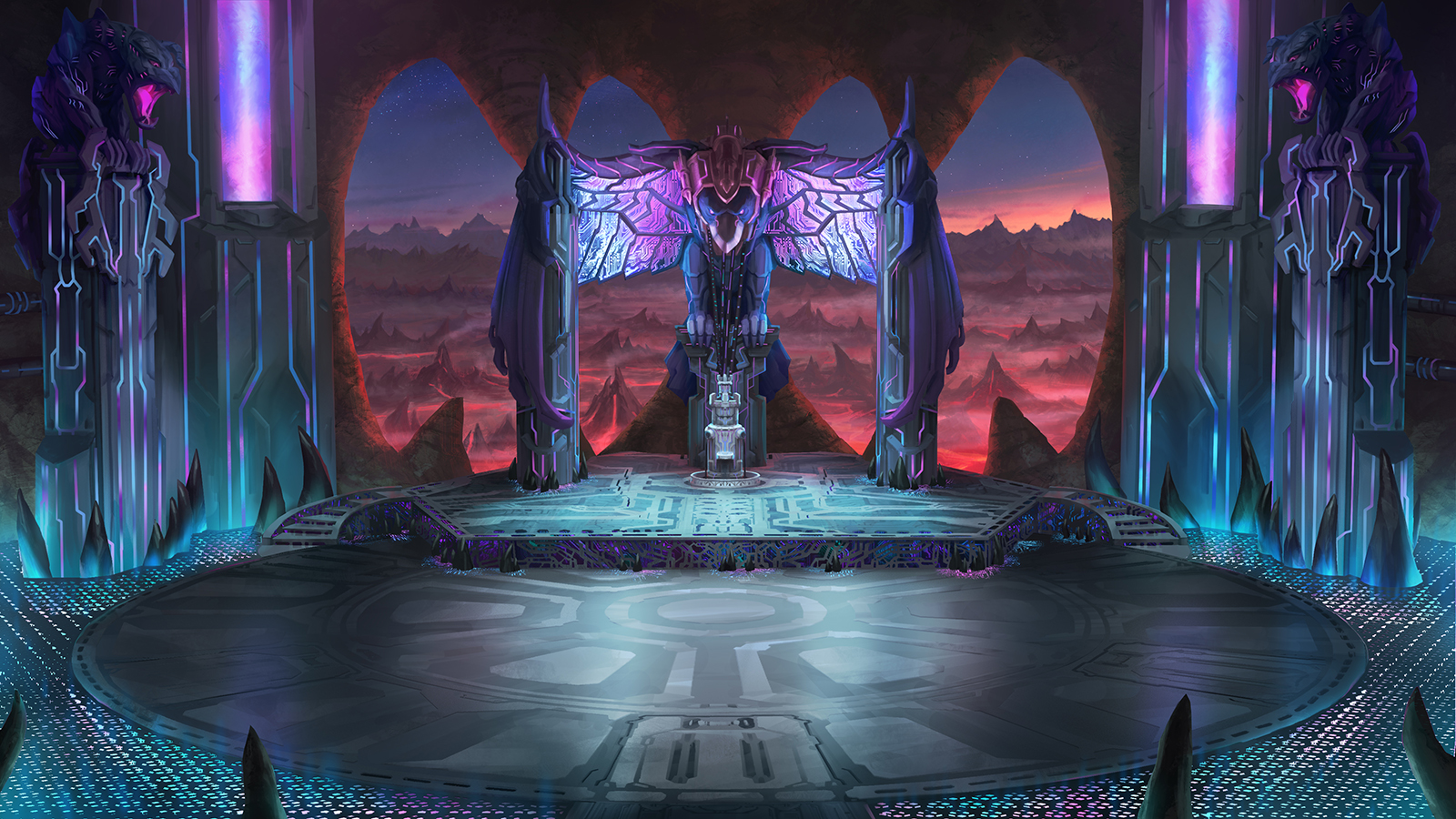 Powerhouse Animation enchants us with gorgeous background art for Masters of the Universe: Revelation.