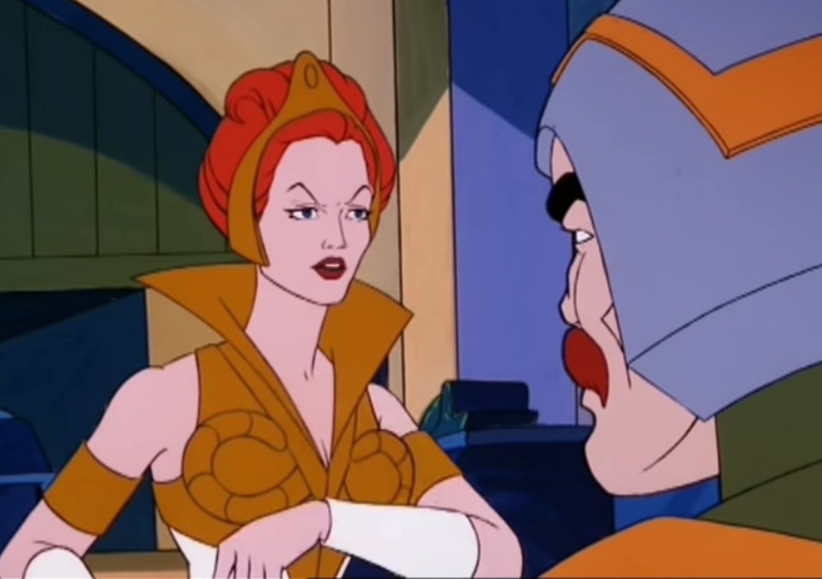 Filmation Clips of Teela being Emotional, Disrespectful & Quitting the Palace, just like she behaved in Revelation.
