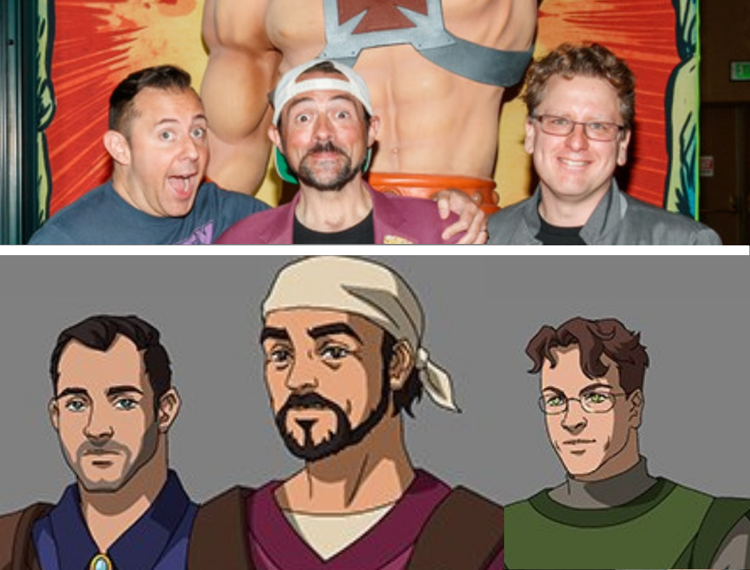 Ted Biaselli, Kevin Smith and Rob David joined the Eternian Civilian Army!