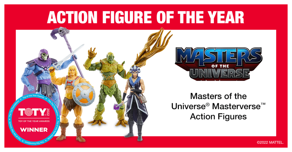 *UPDATED* Masterverse Wins TOTY 2022 Action Figure of the Year Award!