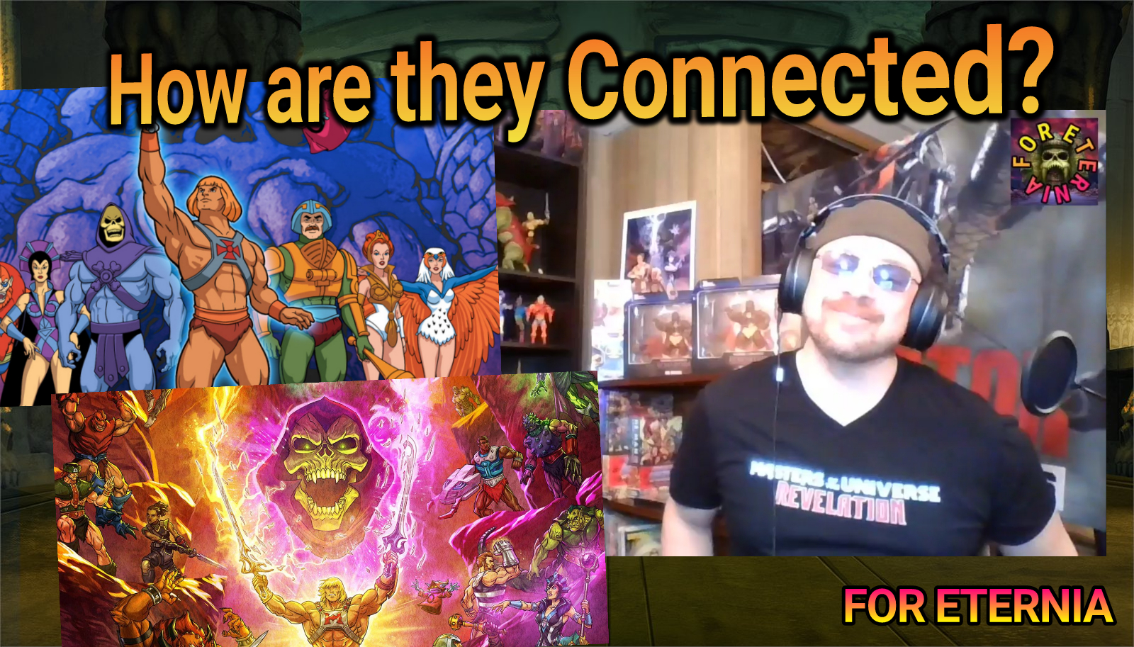 How are Filmation’s He-Man & Masters of the Universe and Masters of the Universe: Revelation Connected