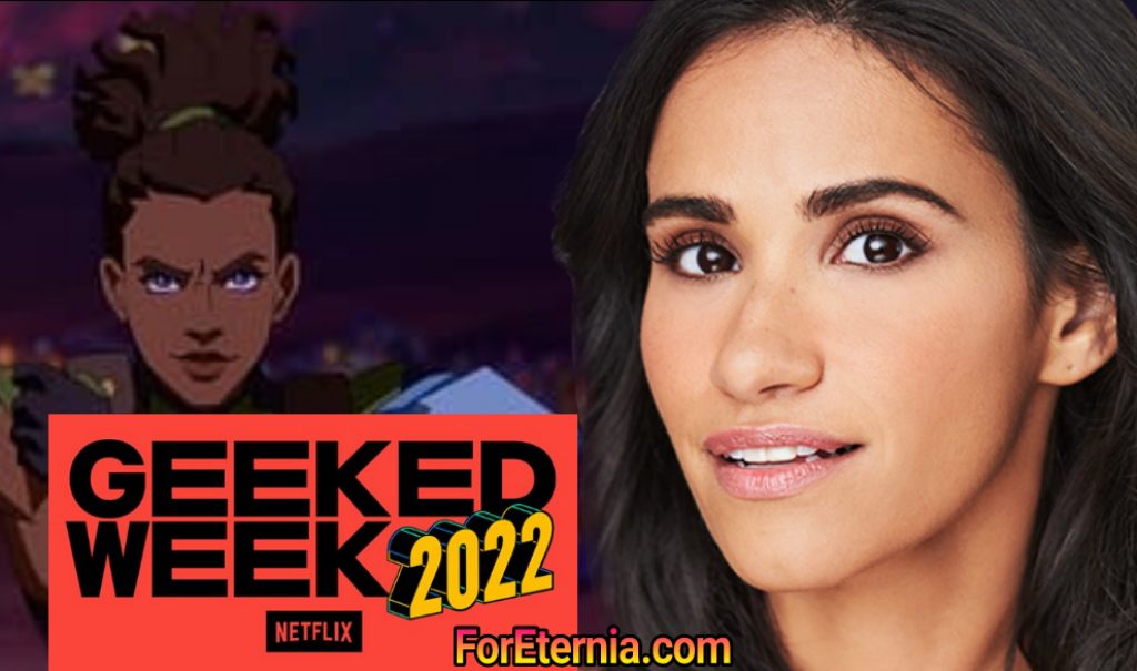 Andra actress Tiffany Smith announces ”IT’S ALL HAPPENING” and teases an appearance at Geeked Week on June 8th’s Animation Day!