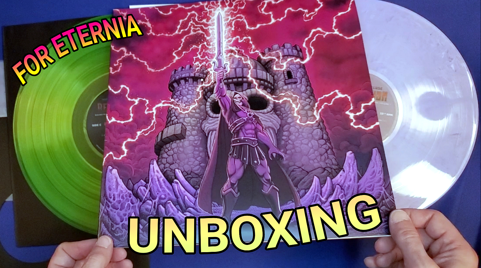 Unboxing the Mondo ”Masters of the Universe: Revelation” Original Series Soundtrack Double LP Volume One