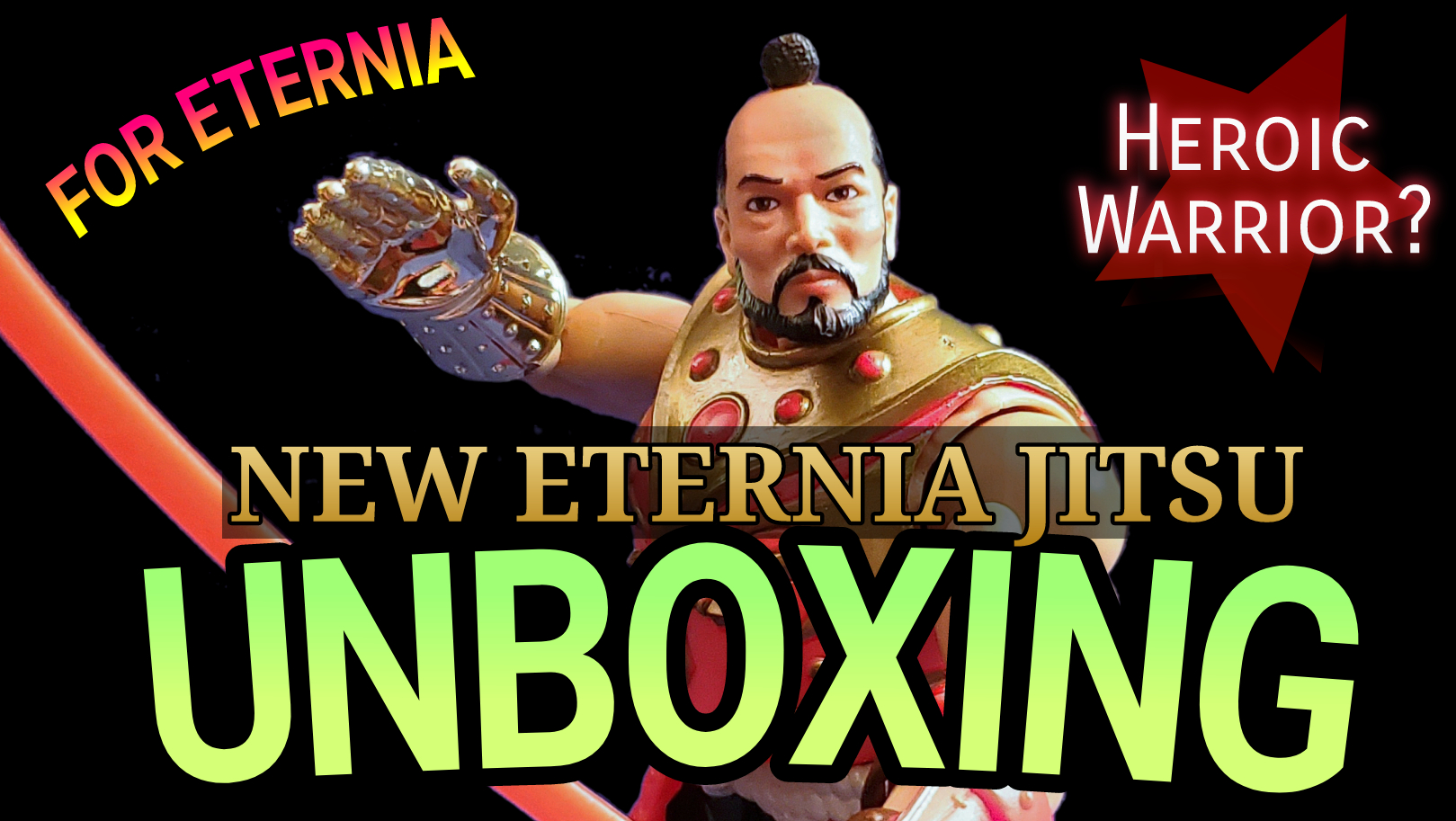 Watch our Masterverse New Eternia Jitsu Unboxing, Lore & Mini Review