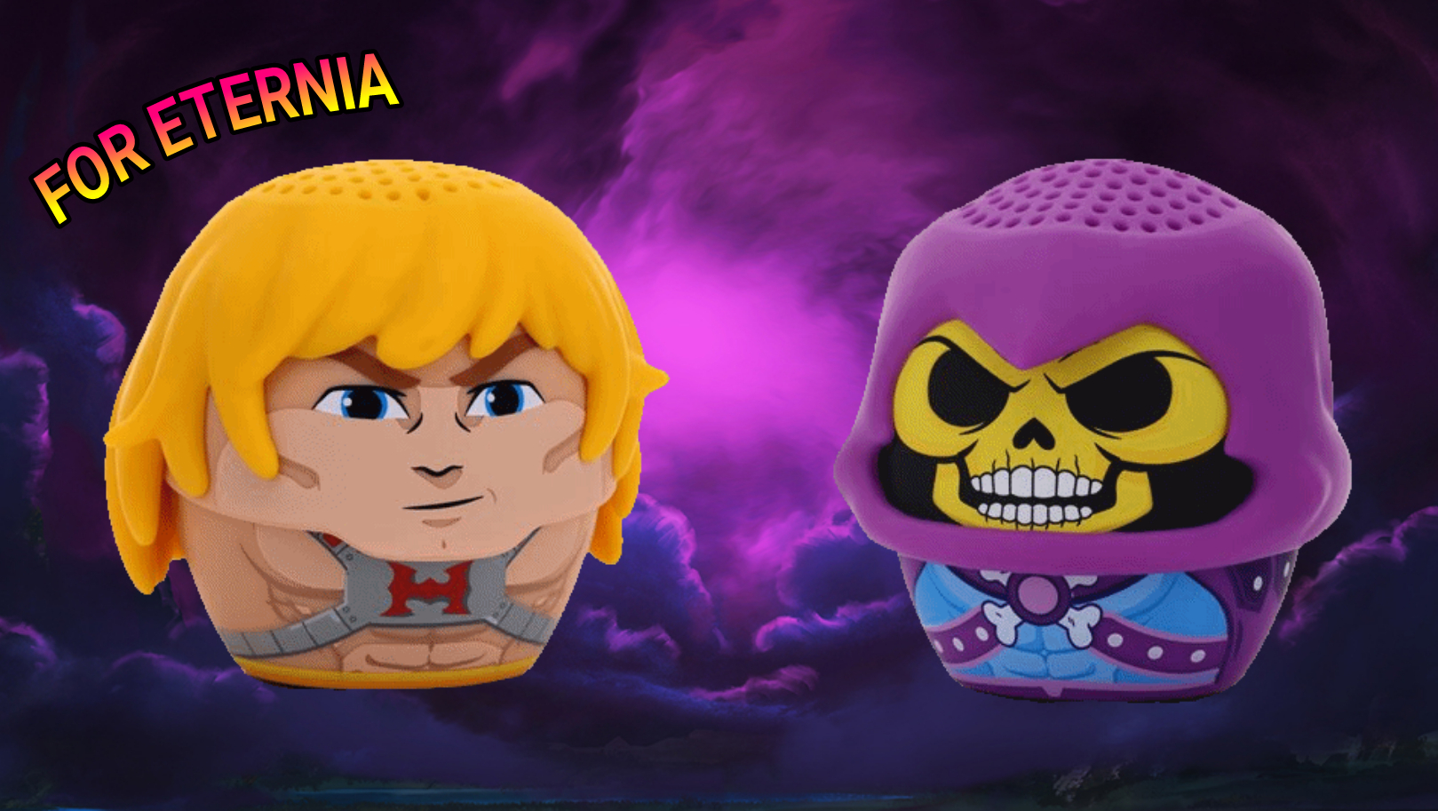 ”Masters of the Universe: Revelation” Bitty Boomers Bluetooth Mini Speakers available for pre-order