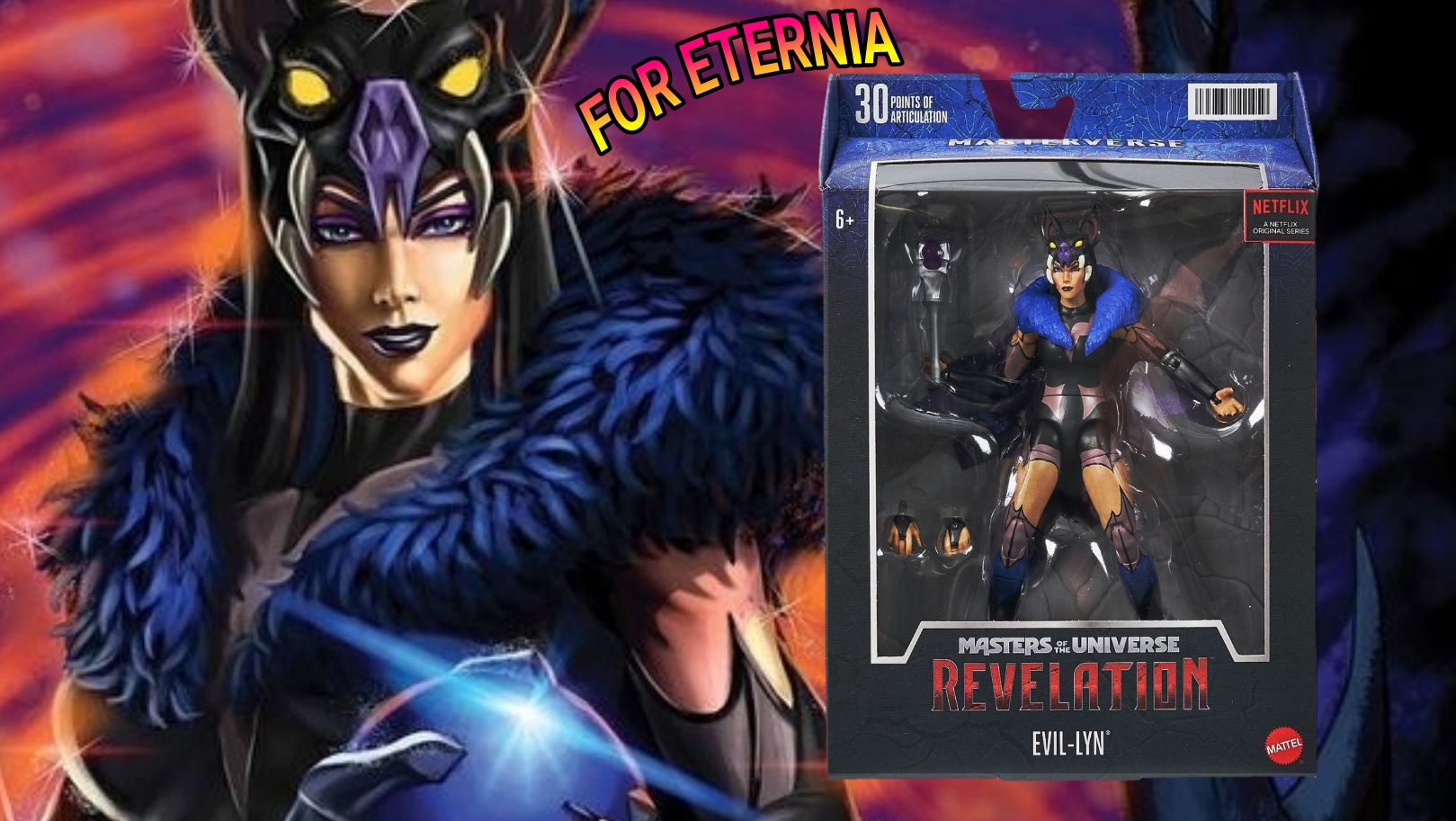 Packaging Artwork and Bio revealed for Sorceress Evil-Lyn Revelation Masterverse Wave 7 Figure