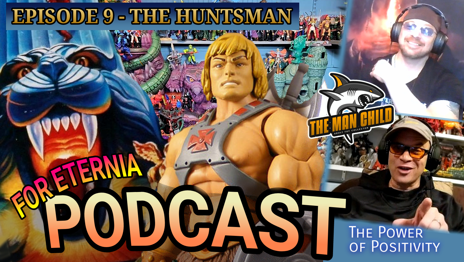 Toys, Trauma and Truthfulness. Chatting with toy collector ”The Man Child” in the FOR ETERNIA Podcast 009!