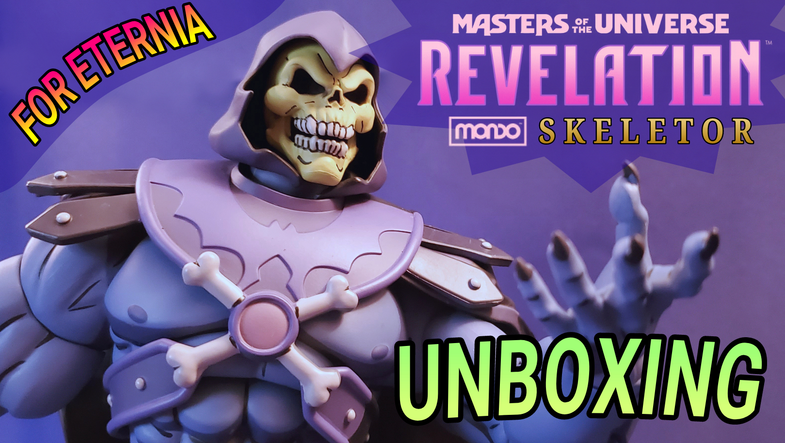 Unboxing Mondo’s ”Masters of the Universe: Revelation” Skeletor 1/6 Scale SDCC Exclusive Figure