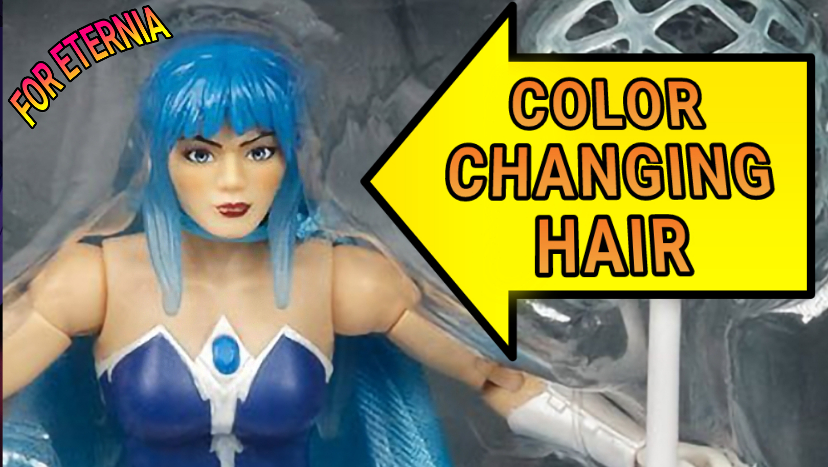 Upcoming Masterverse Frosta Figure introduces a new feature to the line: Color Changing Hair 