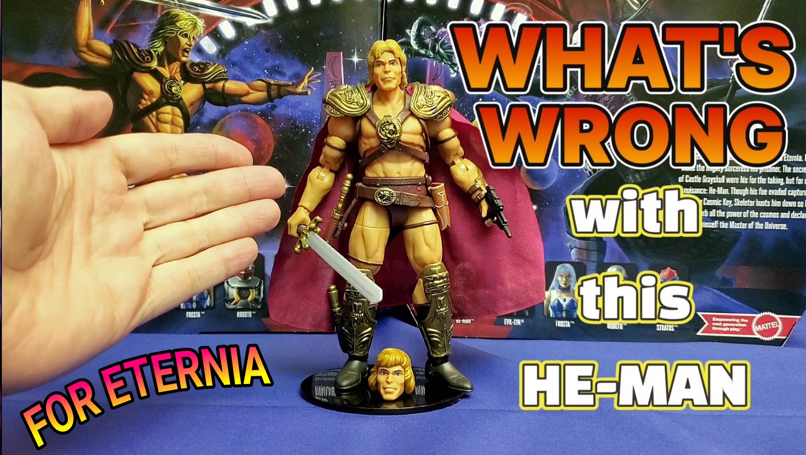 WHAT’S WRONG with this He-Man – the Masterverse 1987 Movie Inspired Figure