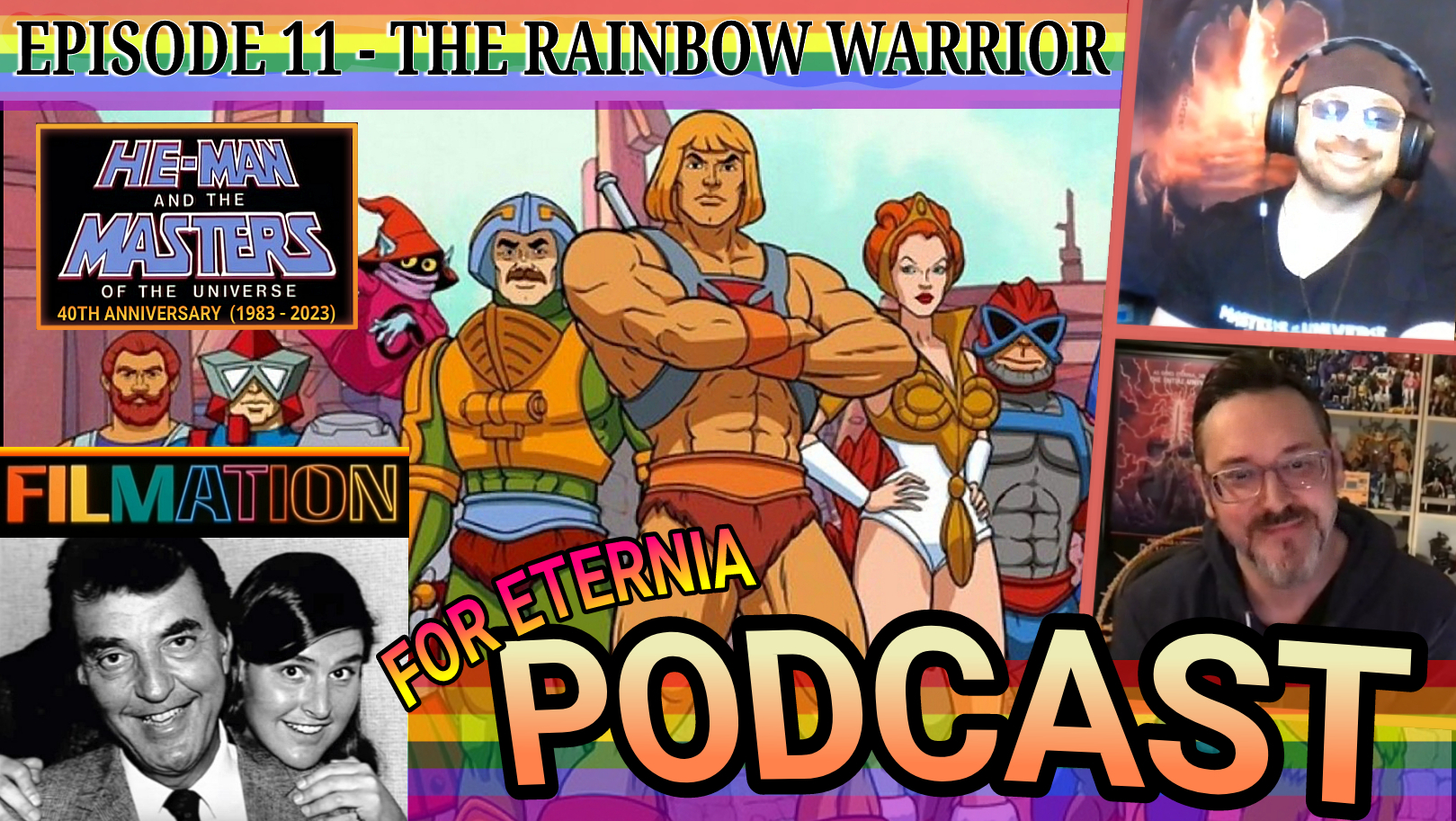 The Power of Pride: Talking Importance of 1980’s He-Man on the LGBTQ+ Community with Tim Sheridan – FOR ETERNIA Official Podcast 011!