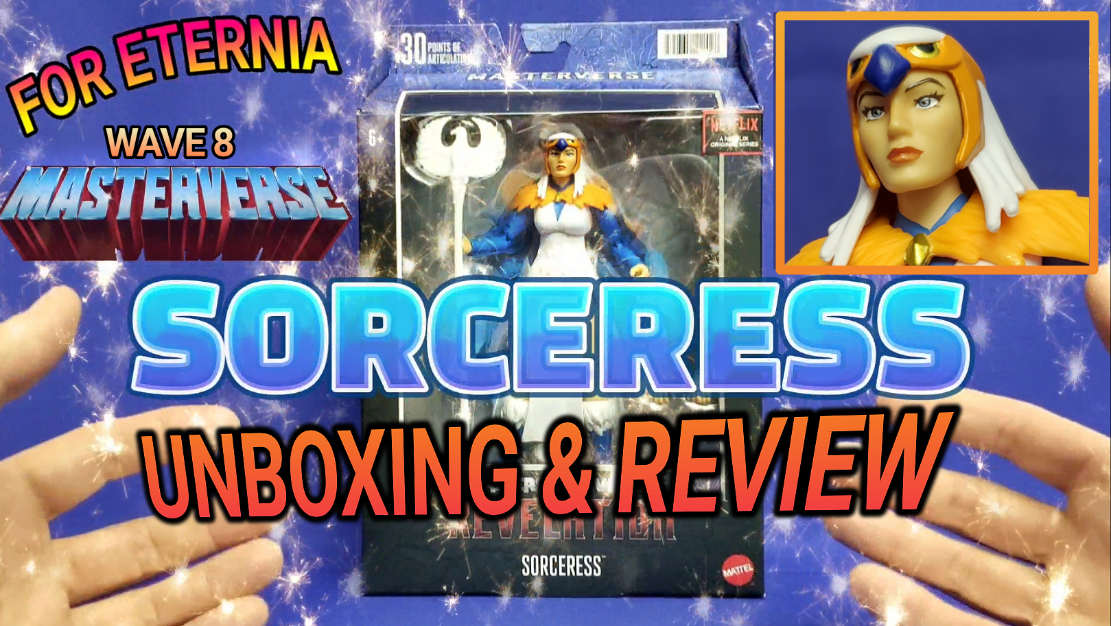 Watch our UNBOXING & REVIEW of the Sorceress, the Wave 8 Revelation Masterverse figure