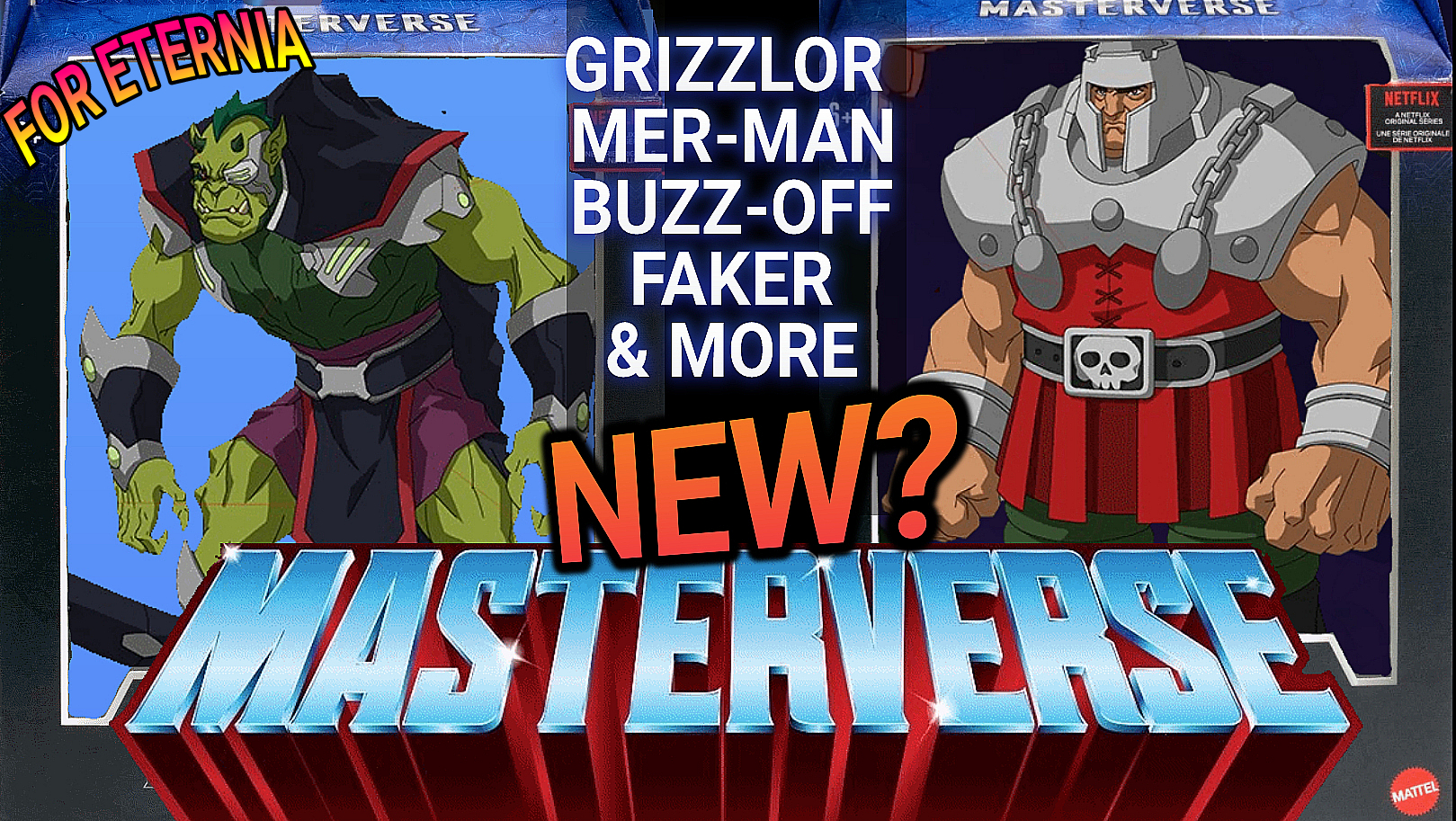 Whiplash and Buzz-Off and Grizzlor, Oh My! New MASTERVERSE figures revealed for June 2023?