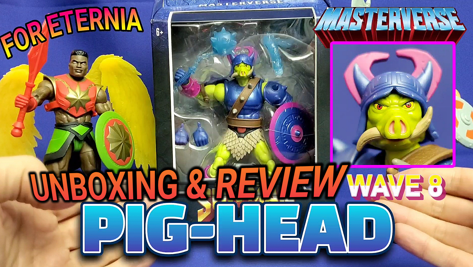 Watch our UNBOXING & REVIEW of Pig-Head, the Wave 8 Rulers of the Sun Masterverse figure