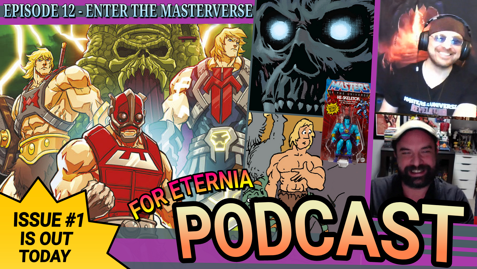 ENTER THE MASTERVERSE! Talking Masterverse Comics, Figures and Issue #1 with writer Tim Seeley!