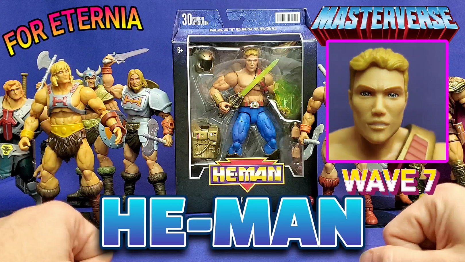 Watch our UNBOXING & REVIEW of He-Man, the Wave 7 New Adventures Galactic Protector Masterverse figure