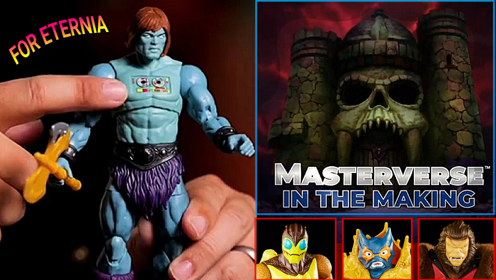 New ”Masterverse in the Making” – Faker, Buzz-Off, Mer-Man and Grizzlor Action Figure Promo Video Released