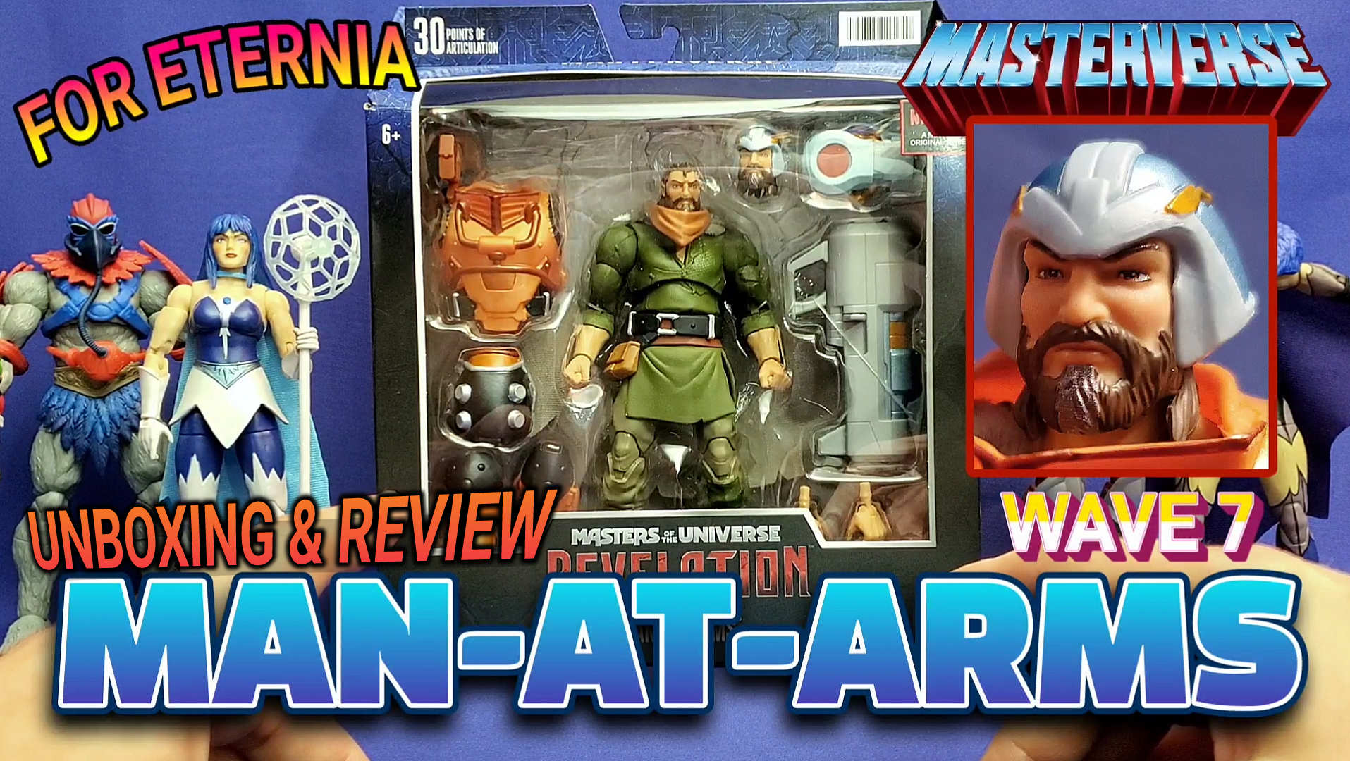 Watch our UNBOXING & REVIEW of the MASTERVERSE Man-at-Arms 2.0 Wave 7 Revelation Deluxe Figure