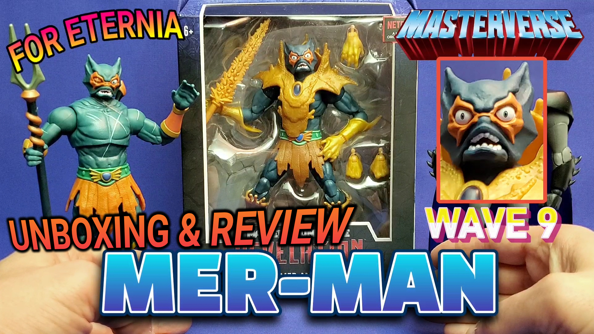 Watch our UNBOXING & REVIEW of the MASTERVERSE Mer-Man 2.0 Wave 9 Revelation Figure