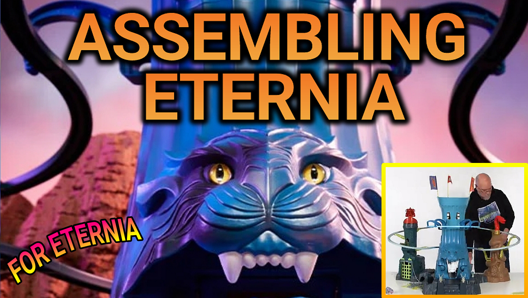 ASSEMBLING ETERNIA! A new Mattel Creations Eternia Playset  backer video shows how Eternia is assembled