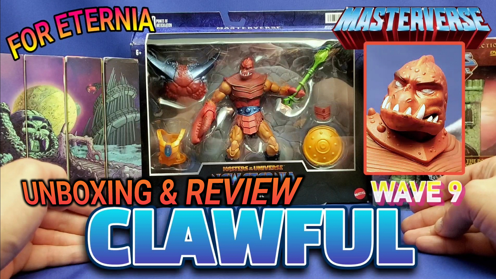 Watch our UNBOXING & REVIEW of the MASTERVERSE Clawful Wave 9 New Eternia Figure