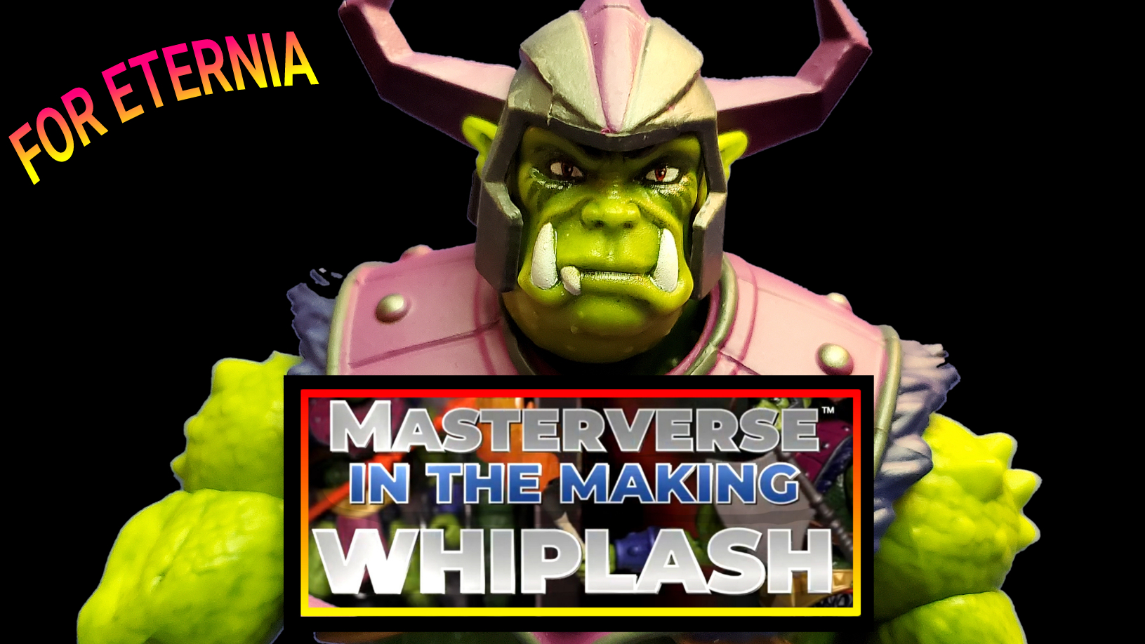 Masterverse New Eternia Whiplash Promo Video Released