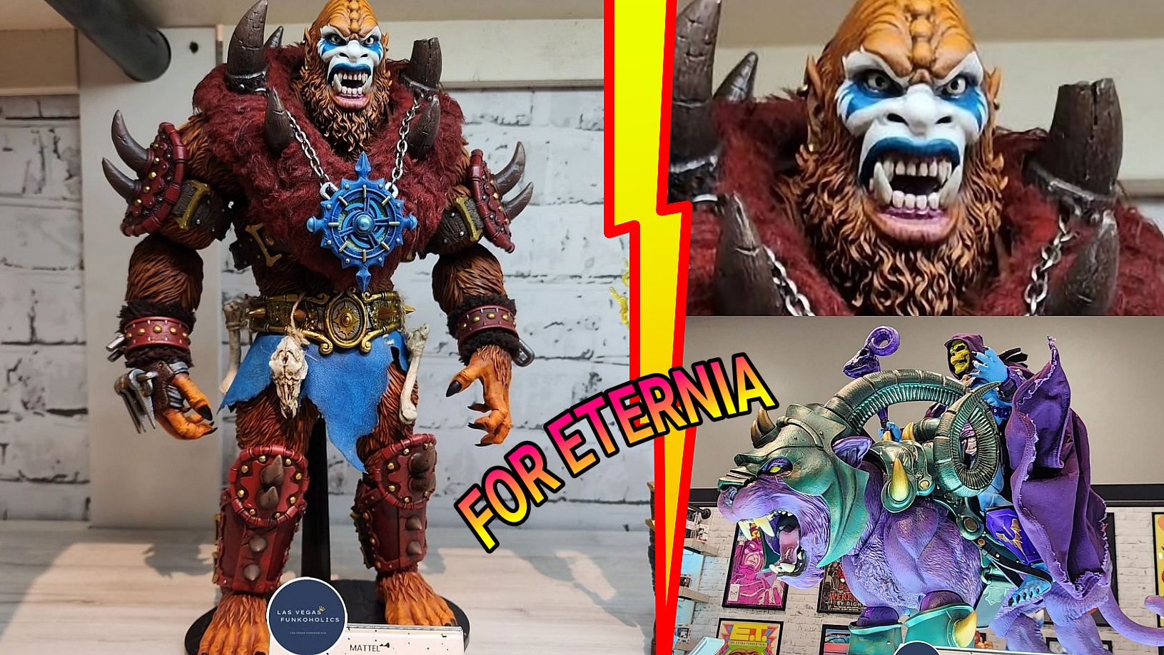 Mondo BEAST-MAN Sixth Scale Figure Prototype Revealed, plus another look at SKELETOR on PANTHOR! *Updated*