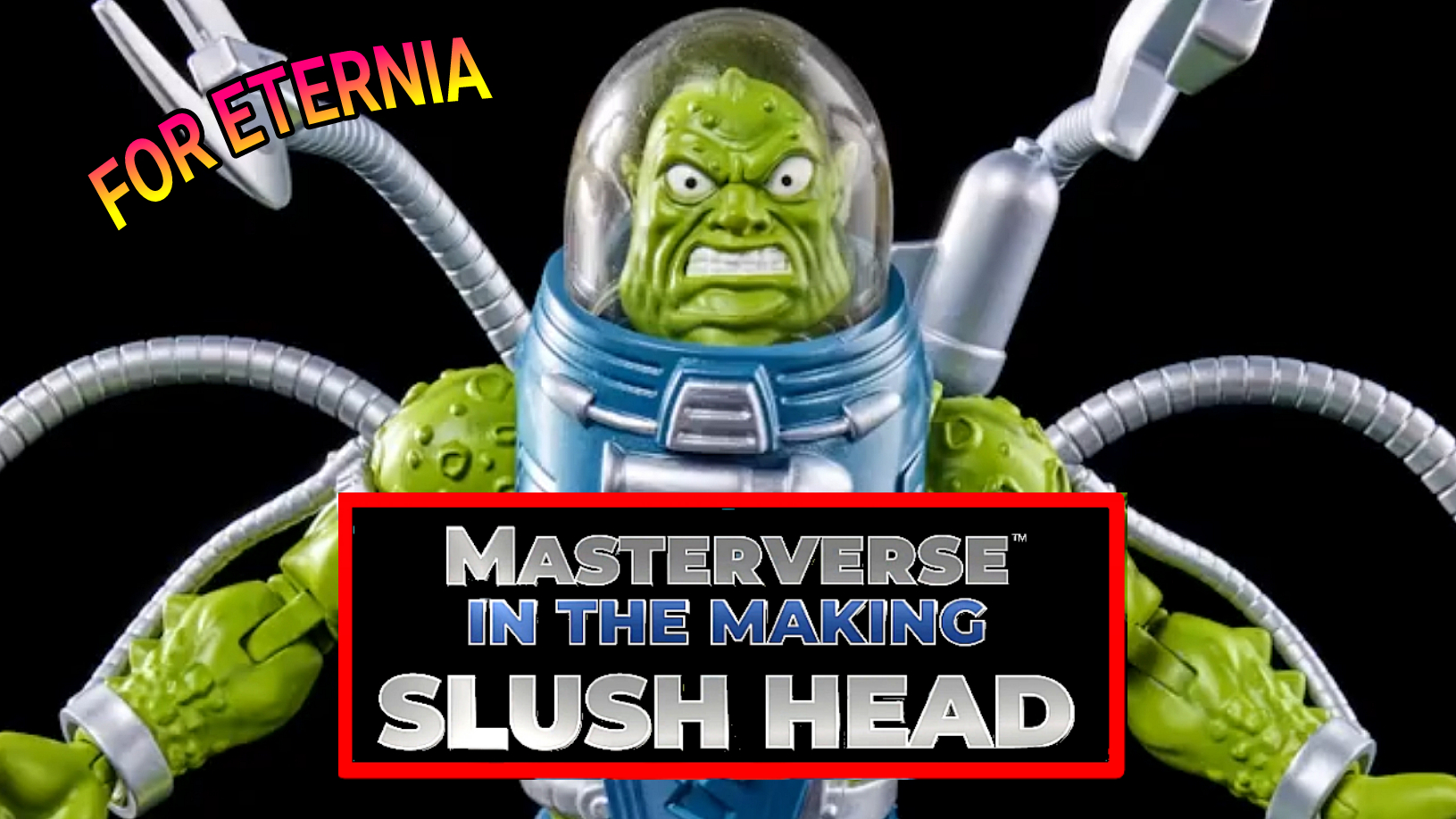Masterverse New Adventures Slush Head Promo Video Released