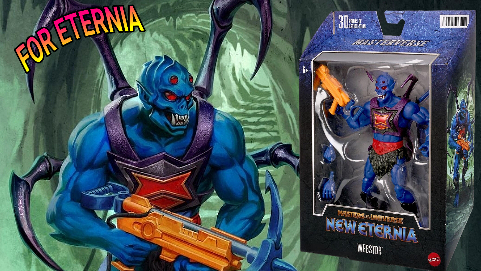 Masterverse Wave 10 New Eternia WEBSTOR Packaging and Artwork debuts on the World Wide Web!