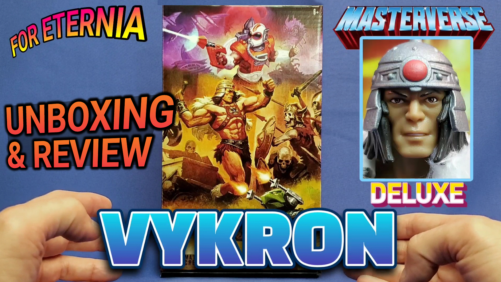 Watch our UNBOXING & REVIEW of the Masterverse VYKRON Mattel Creations Exclusive New Eternia Figure