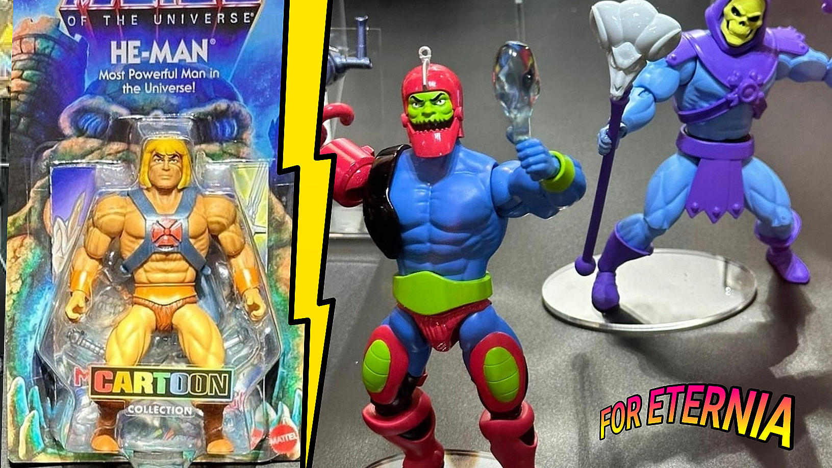New Masters of the Universe ORIGINS Figures Revealed at Comic-Con including Filmation Figures and Packaging!