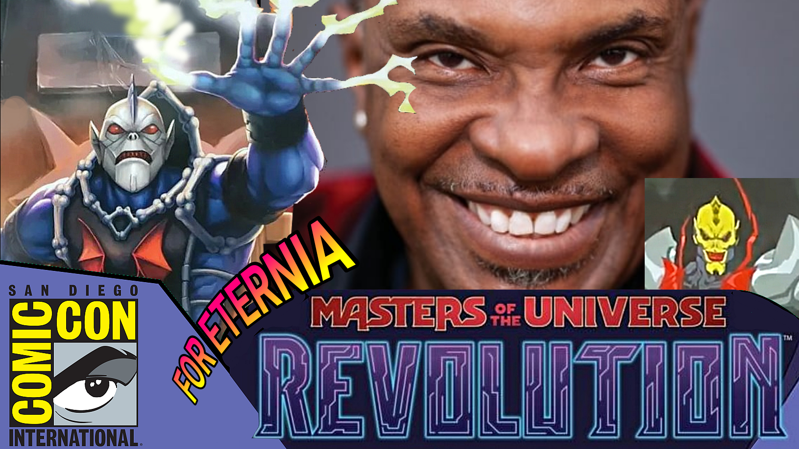 Actor Keith David will play HORDAK in ”Masters of the Universe: Revolution”, plus Hordak’s appearance is revealed!