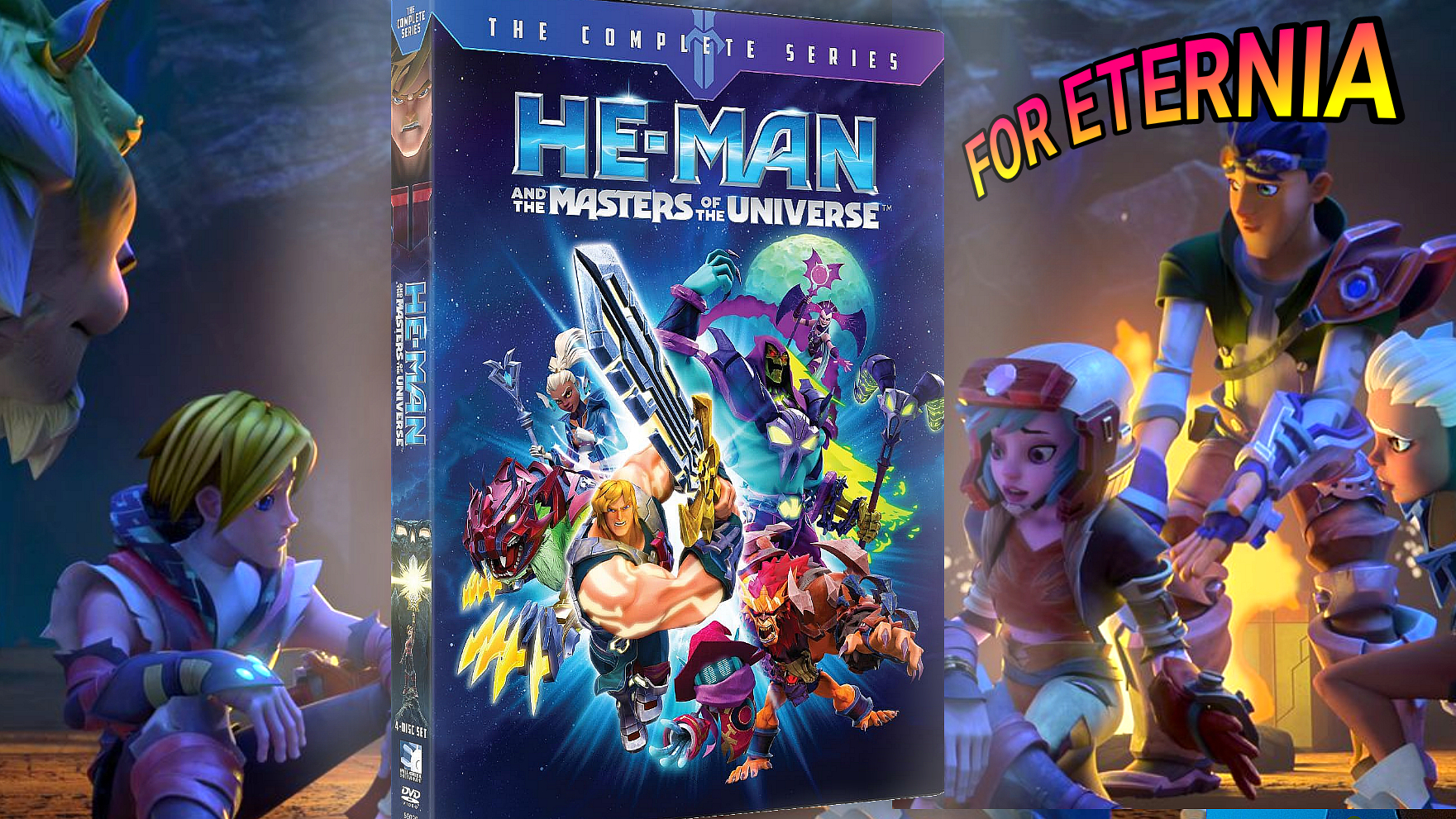 ”He-Man and the Masters of the Universe: The Complete Series” comes to DVD October 10th!