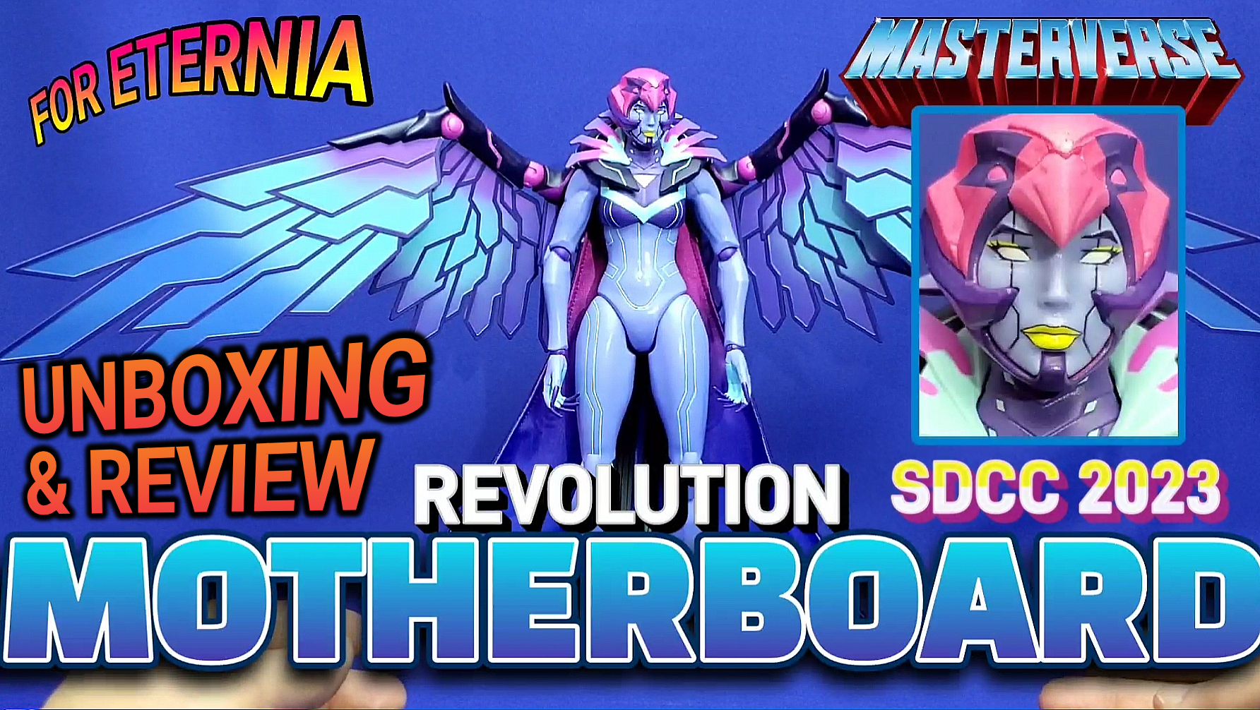 UNBOXING & REVIEW Masterverse MOTHERBOARD Masters of the Universe: Revolution SDCC2023 Action Figure