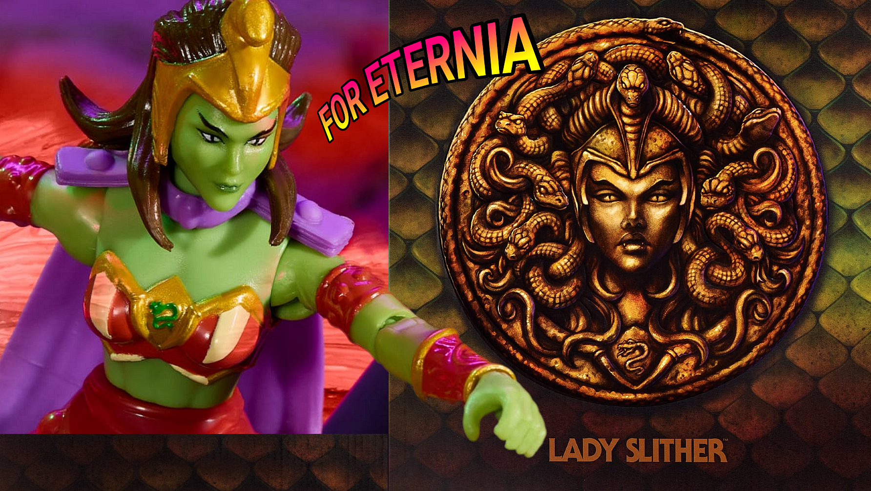 Pre-Orders for Masters of the Universe Origins Lady Slither Figure go live September 12th