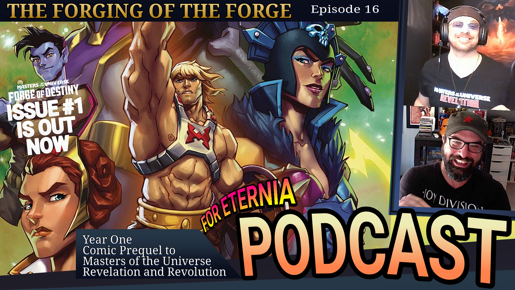The Forging of the Forge! Talking ”Masters of the Universe: Forge of Destiny” with writer Tim Seeley!