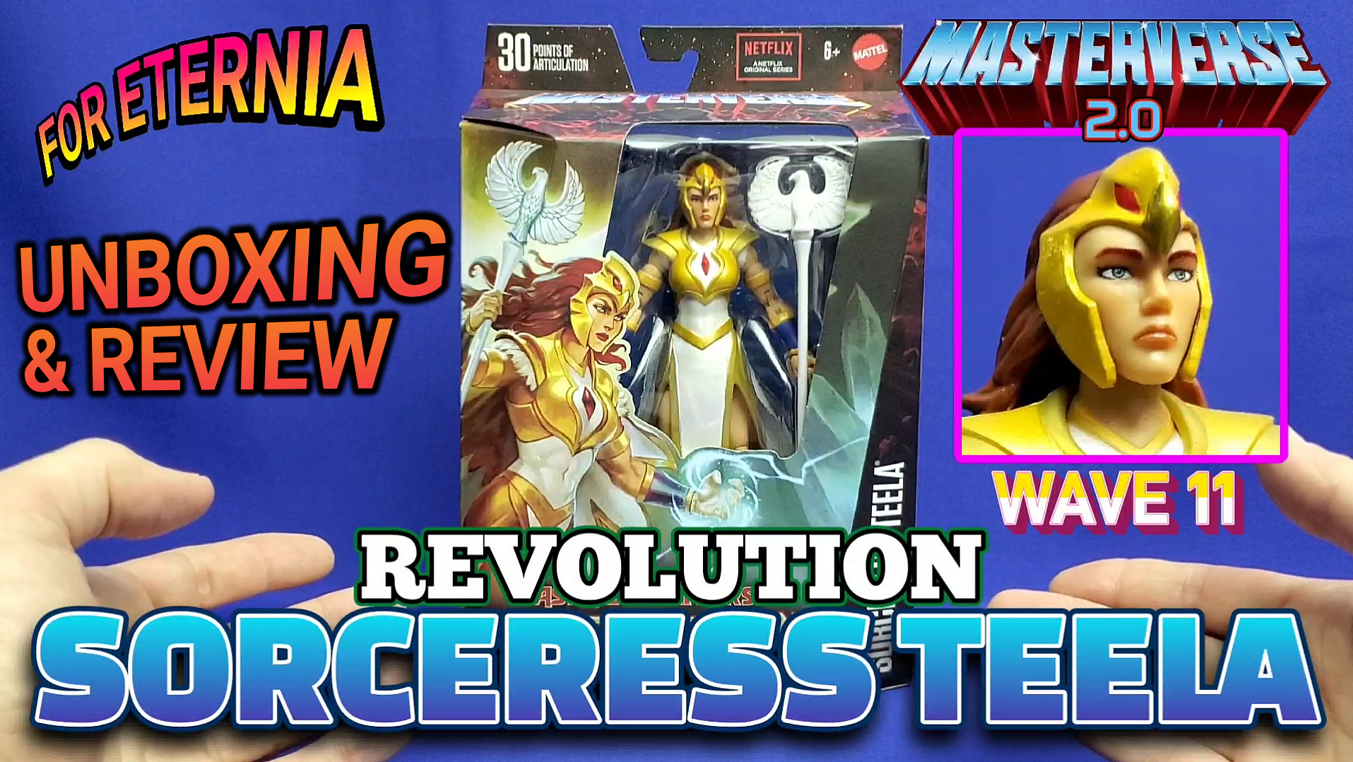 UNBOXING & REVIEW Masterverse SORCERESS TEELA Wave 11 Masters of the Universe Revolution Action Figure