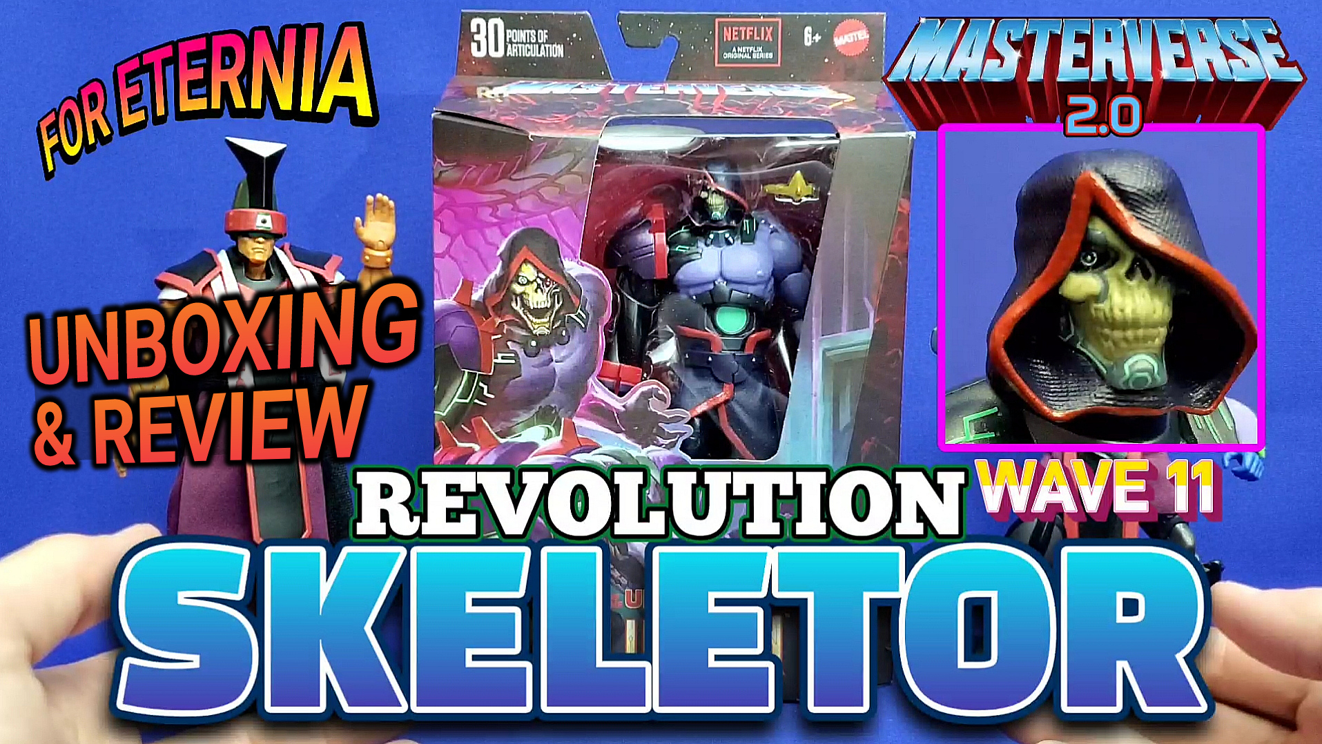 UNBOXING & REVIEW Masterverse SKELETOR ”SKELETEK” Masters of the Universe Revolution Figure