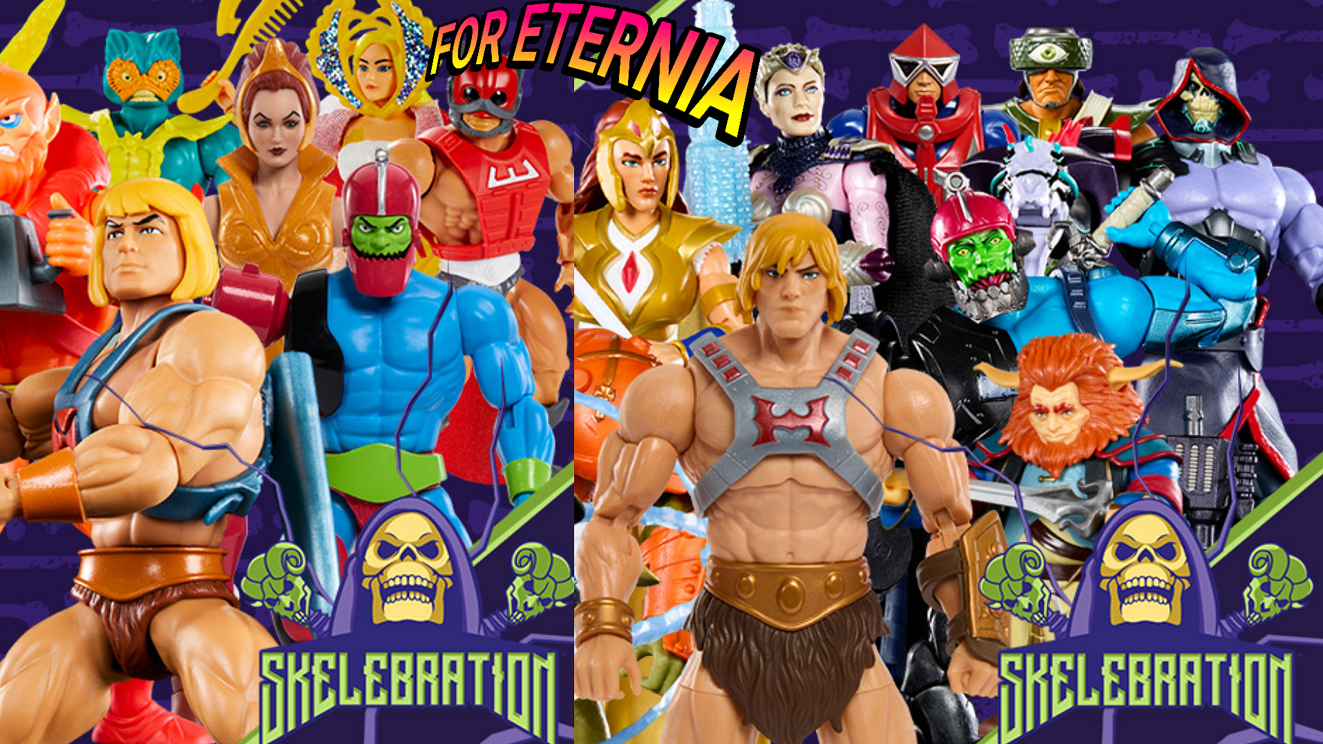 PRE-ORDERS ARE NOW LIVE (and new pics are revealed) for the Masters of the Universe Spring 2024 Catalog
