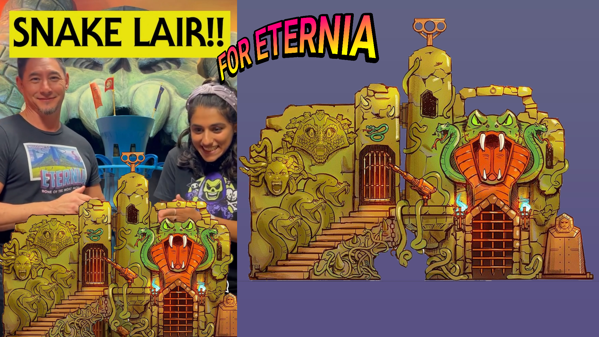 The Eternia’s Choice Winner has been finally revealed as the SNAKE LAIR!