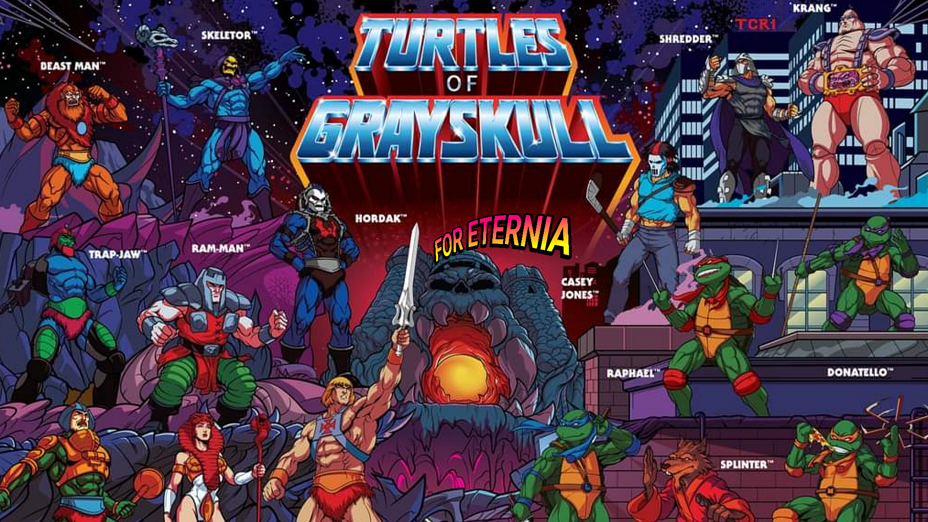 Were the ”Turtles of Grayskull” just teased for the Masterverse action figure line?