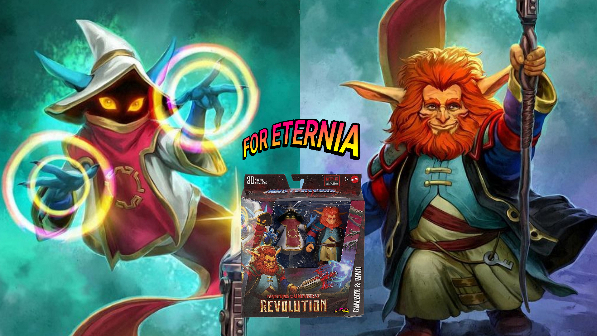 ”Masters of the Universe: Revolution” SPOILER revealed on Masterverse Gwildor & Orko Packaging