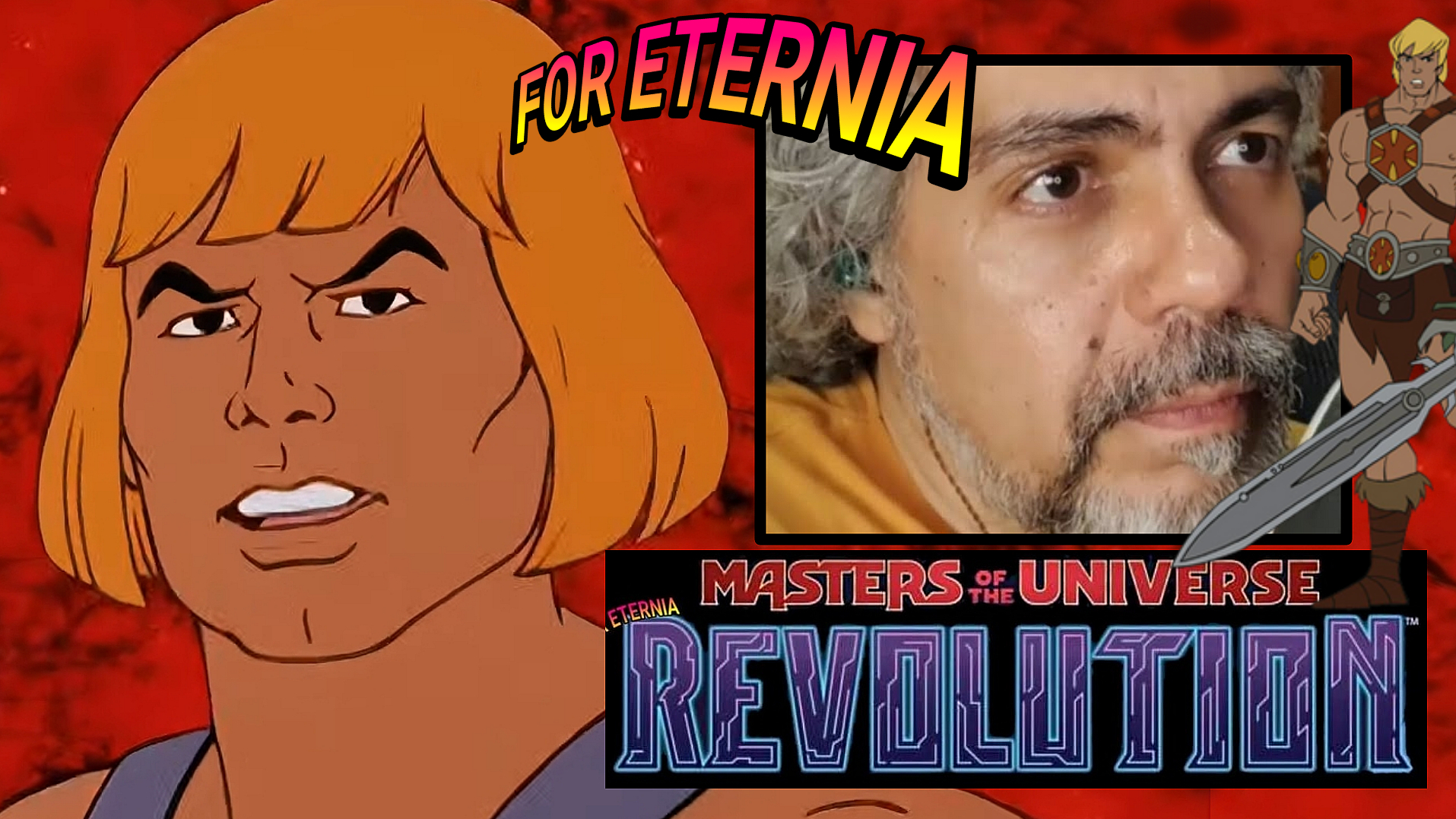 Dreams Can Come True! Original Filmation & 200X Voice Actor returns as HE-MAN in Brazil’s ”Masters of the Universe: Revolution” *UPDATED*