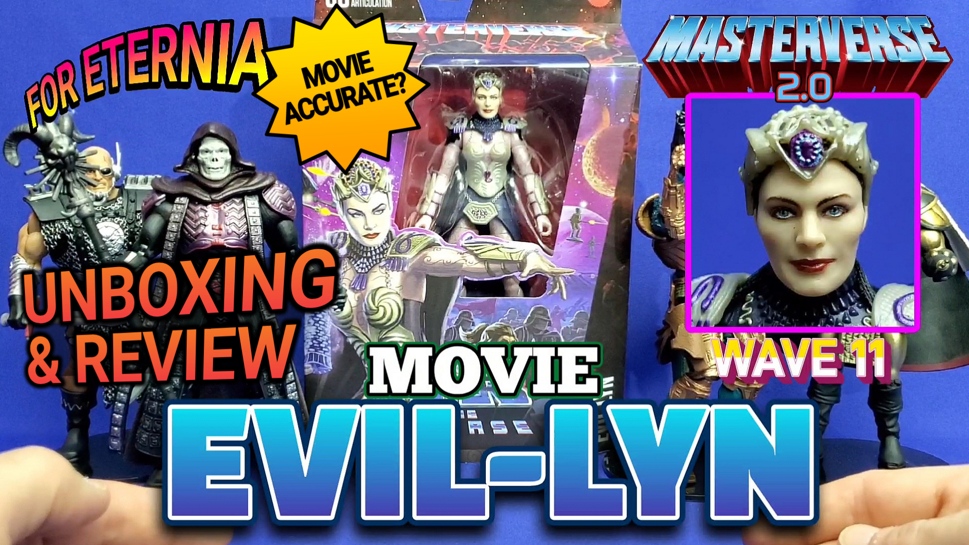 UNBOXING & REVIEW of the Masterverse EVIL-LYN Movie Inspired Wave 11 Action Figure