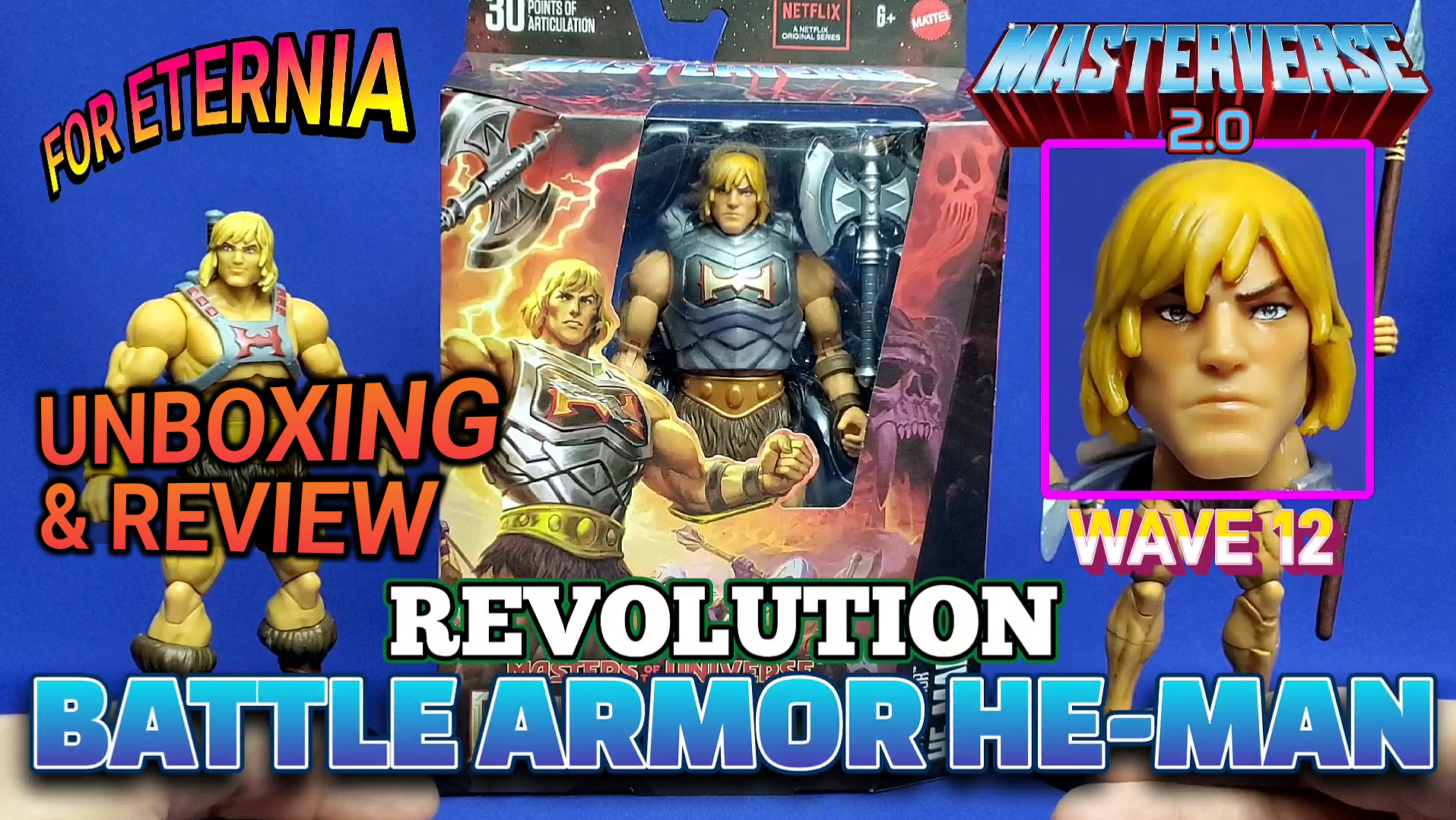 UNBOXING & REVIEW Masterverse BATTLE ARMOR HE-MAN Masters of the Universe Revolution Action Figure