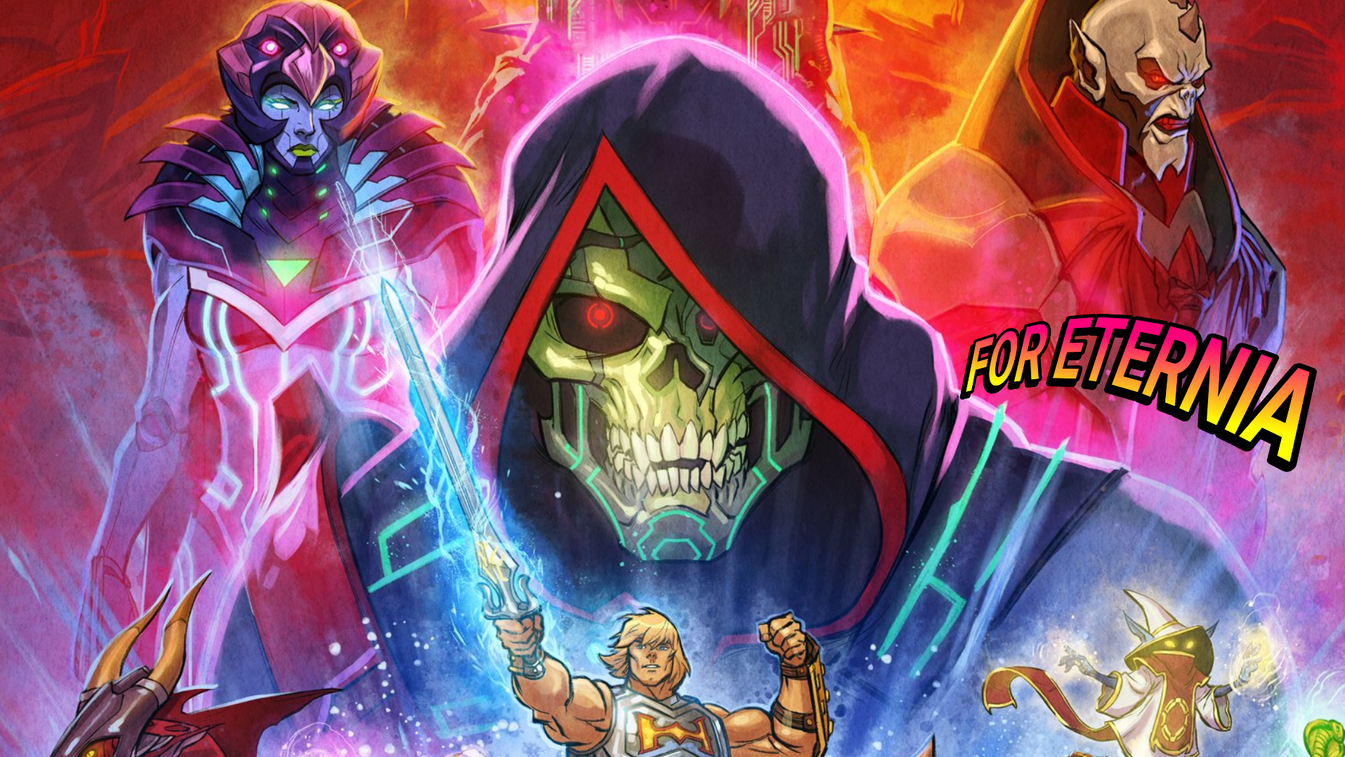 The Official Poster for ”Masters of the Universe: Revolution” has been Revealed! (trailer comes tomorrow)