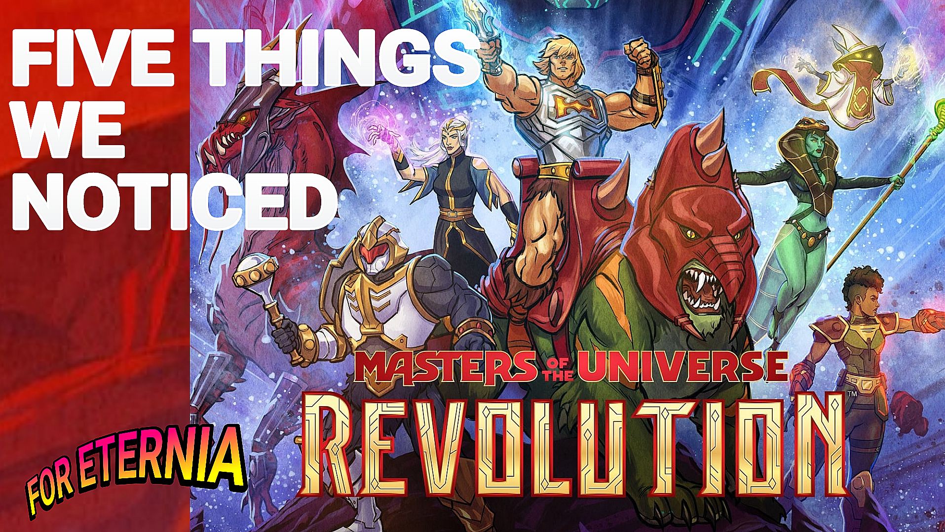 FIVE THINGS We Noticed in the New Poster for ”Masters of the Universe: Revolution”