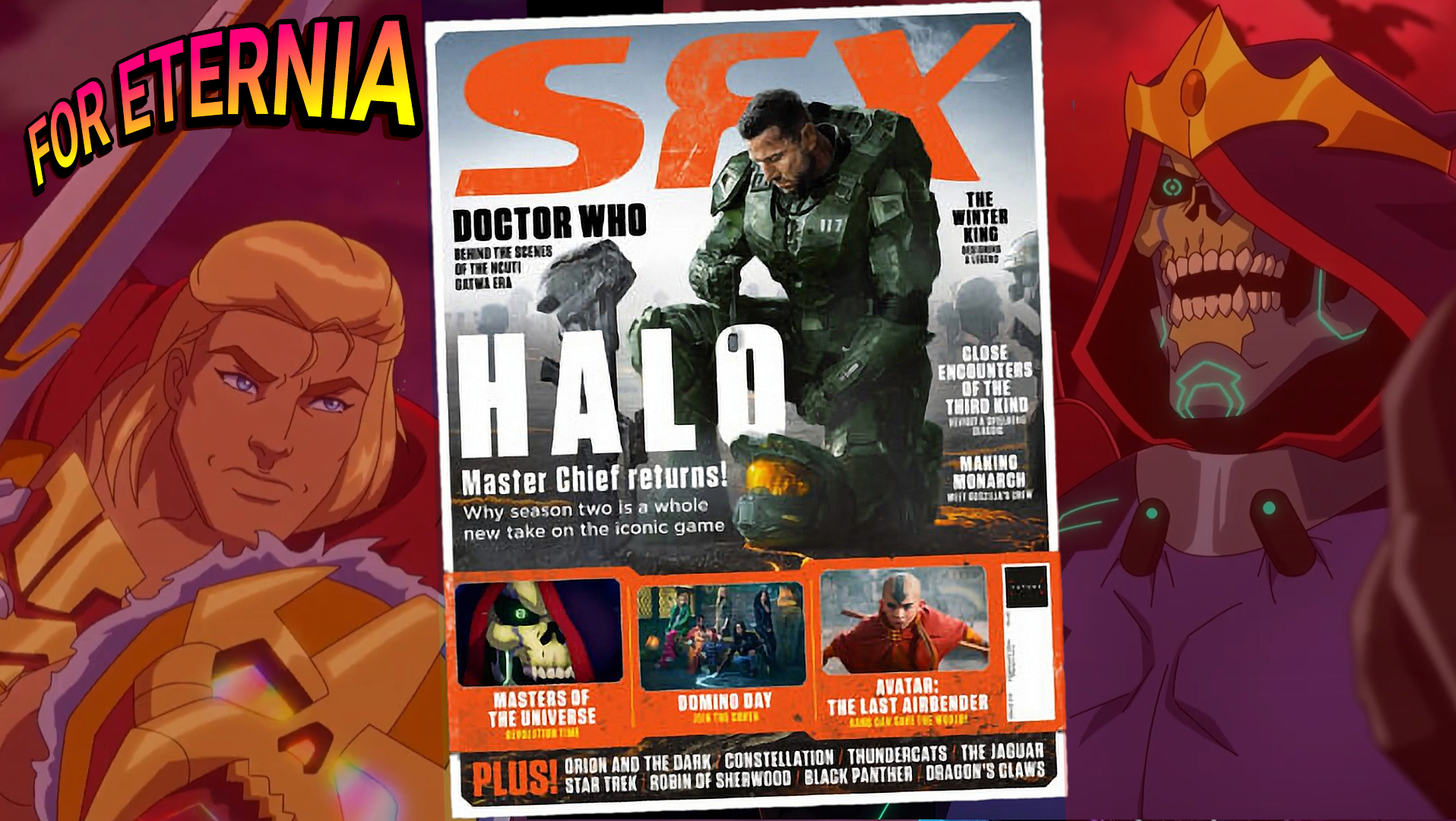 ”Masters of the Universe: Revolution” lands on the cover of the latest issue of SFX Magazine!