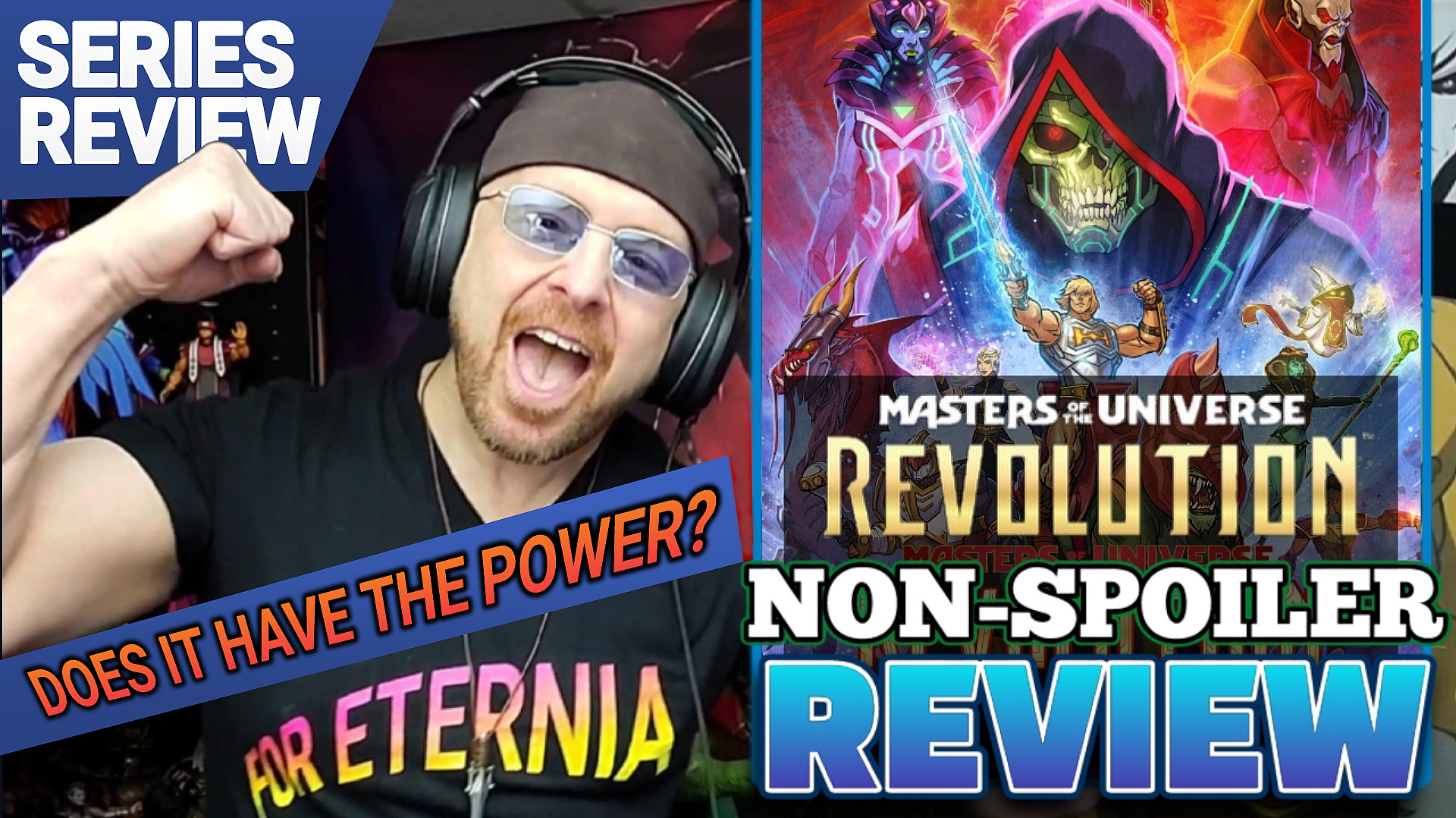 SERIES REVIEW: Watch our Non-Spoiler Review of the ”Masters of the Universe: Revolution” (2024) Netflix Animated Series
